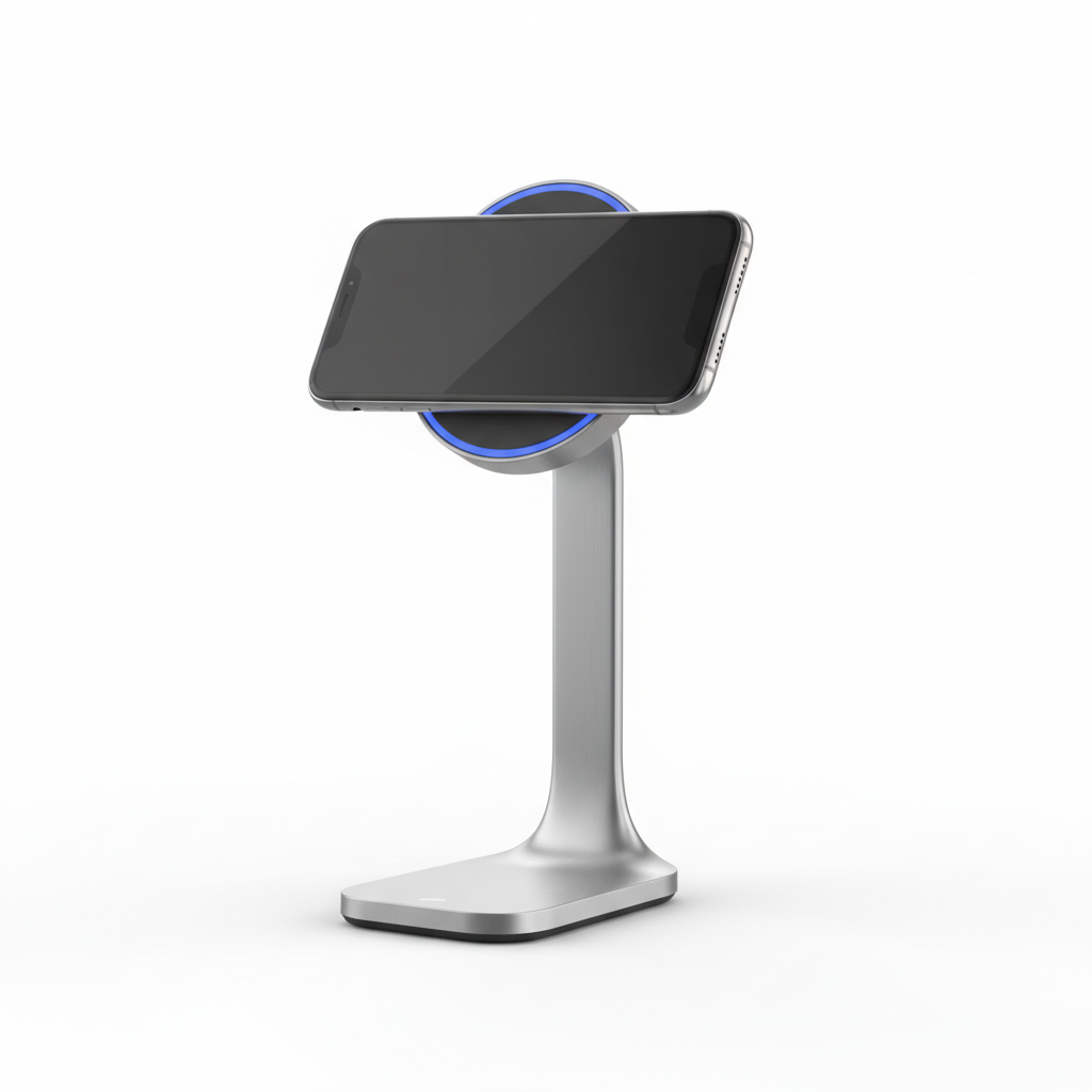 Magnetic Phone Charger Stand